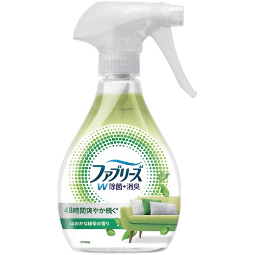 P&G ファブリーズ ダブル除菌 緑茶成分入り ほのかな緑茶の香り 本体 370mL 1本