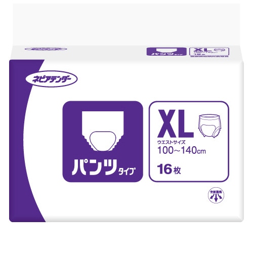 王子ネピア ネピアテンダー パンツタイプ XL 1パック(16枚)
