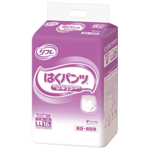 リブドゥコーポレーション リフレ はくパンツ レギュラー LL 1パック(16枚)
