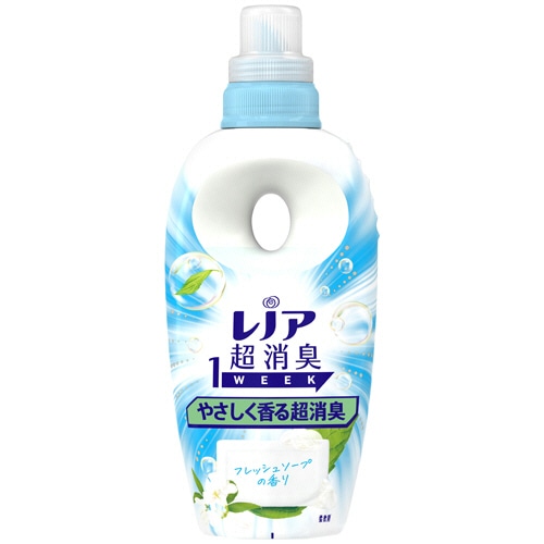 P&G レノア 超消臭1week やさしく香るフレッシュソープの香り 本体 490mL 1本
