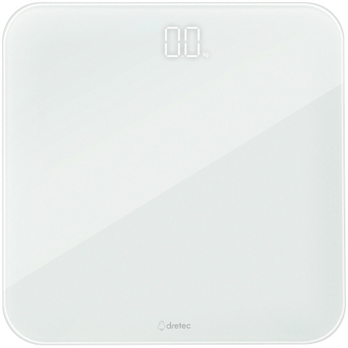ドリテック　ボディスケール　グラッセ　ホワイト　ＢＳ－１８５ＷＴ　１台
