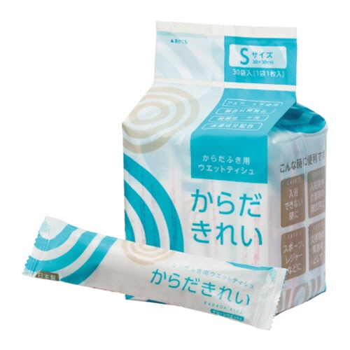 トーヨ クリーンウェット からだきれい Sサイズ 1パック(30本)