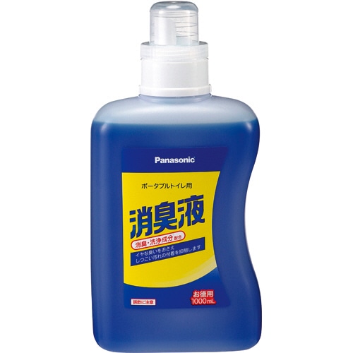 パナソニック エイジフリー ポータブルトイレ用消臭液 青色タイプ 1000mL VALTBL1LB 1本