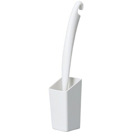 コクヨ　ＨｉｂｉＦｕｌｌ（ヒビフル）　細部まで磨きやすいミニトイレブラシ　本体（ケース付き）　ＫＨＦ－ＴＢ１０１　１個