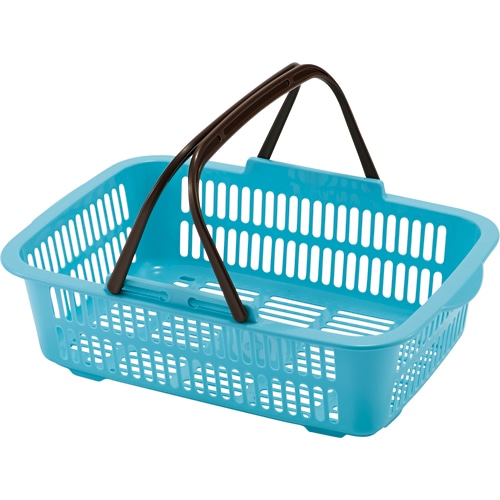 アサヒ化成 サンテール のせのせバスケット マットブルー K-0151 1個