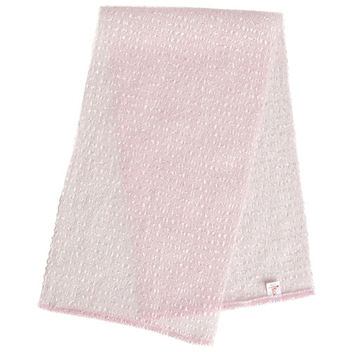 キクロン　ボディタオル　アワスター　やわらかめ　ピンク　１枚