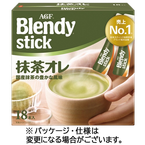 味の素AGF ブレンディ スティック 抹茶オレ 1箱(18本)