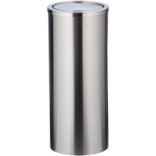 テラモト ステンレス丸型屑入 GPX-31M 16L SU-955-260-0 1台