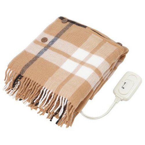 コイズミ　電気肩ひざ掛け　約１５０×９３ｃｍ　ＫＤＨ－５０２３７　１枚