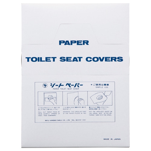 カネモ商事 水溶性便座シートペーパー中抜き 1パック(150枚)