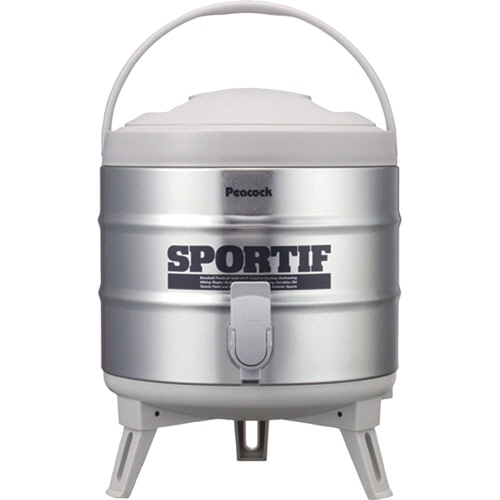 ピーコック ステンレスキーパー(広口タイプ) 6.1L グレー INS-60H 1台