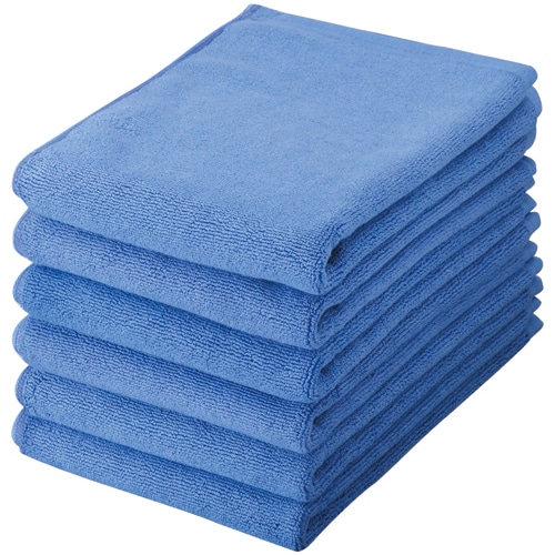 オーミケンシ バスマット 40×60cm ブルー 1パック(6枚)