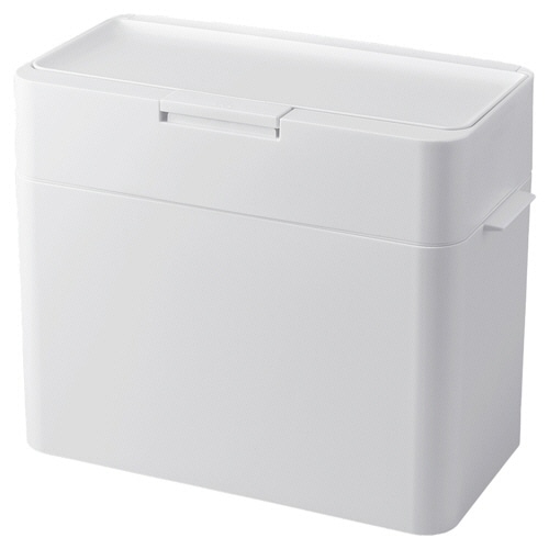 ライクイット　シールズ　密封ダストボックス　９．５Ｌ　ホワイト　ＬＢＤ－０１－ＷＨ　１台