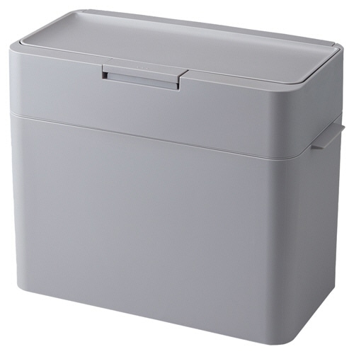 ライクイット　シールズ　密封ダストボックス　９．５Ｌ　グレー　ＬＢＤ－０１－ＧＹ　１台