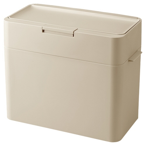 ライクイット　シールズ　密封ダストボックス　９．５Ｌ　ベージュ　ＬＢＤ－０１－ＢＥ　１台