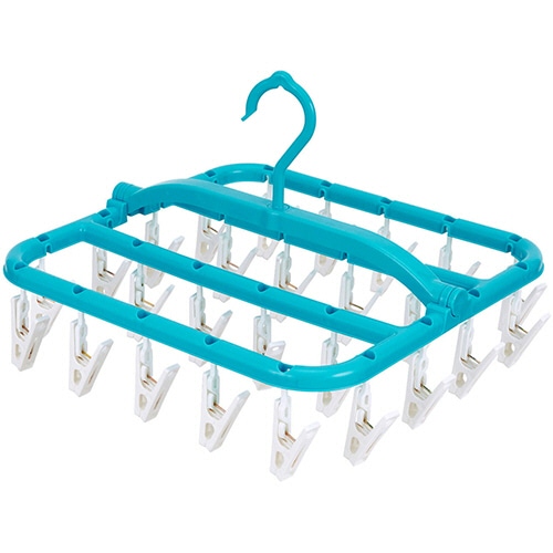 レック　小物まとめ干しハンガー　ピンチ２６個付　Ｗ－４３２　１個