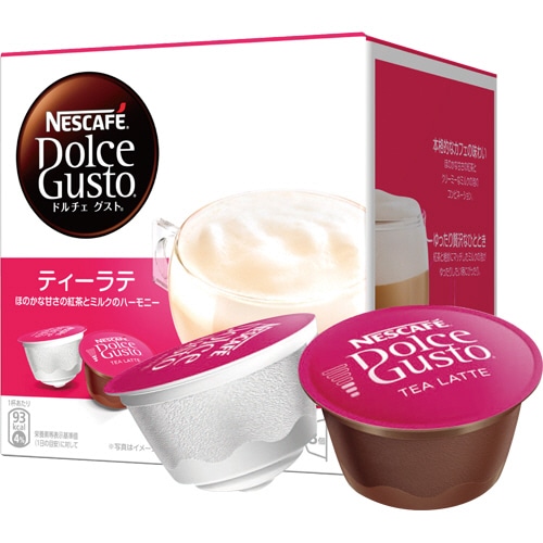 ネスレ ネスカフェ ドルチェグスト専用カプセル ティーラテ 1箱(8個)