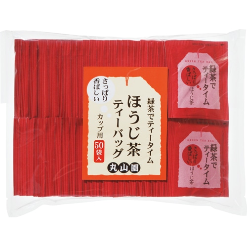 丸山園 緑茶でティータイム ほうじ茶ティーバッグ 1袋(50バッグ)