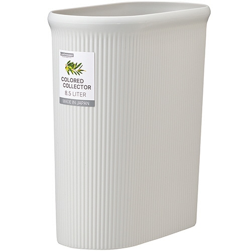 岩崎工業　カラードコレクタースリム　Ｍ　８．５Ｌ　ホワイト　Ｌ－１０７０　ＷＨ　１個