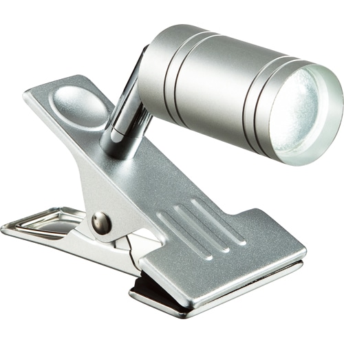 オーム電機 LEDクリップライト 昼白色 LTL-C6N-S 1台