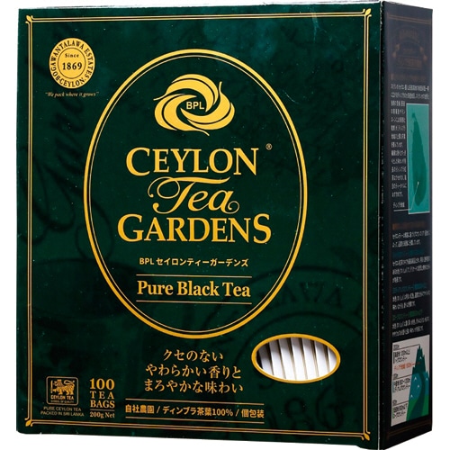 BPL セイロンティーガーデンズ ピュアブラックティー 1箱(100バッグ)