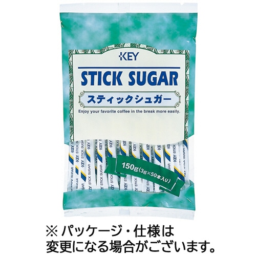 キーコーヒー スティックシュガー 3g 1パック(50本)