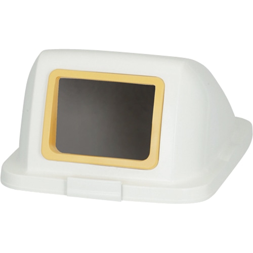 積水テクノ成型 エコダスターTT #45 フタ ■1穴/イエロー ペットボトル他 NDF41KY 1個