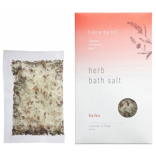 フレーバーライフ社　ｈａｎａ　ｔｏ　ｍｉ　ハーブバスソルト　ｂａｉｋａ　４０ｇ　３５７１　１パック