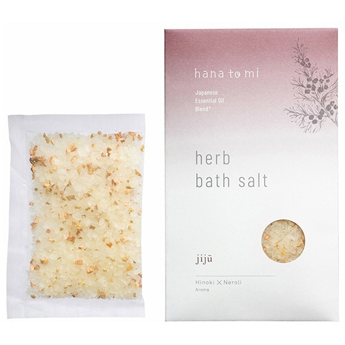 フレーバーライフ社　ｈａｎａ　ｔｏ　ｍｉ　ハーブバスソルト　ｊｉｊｕ　４０ｇ　３５７３　１パック