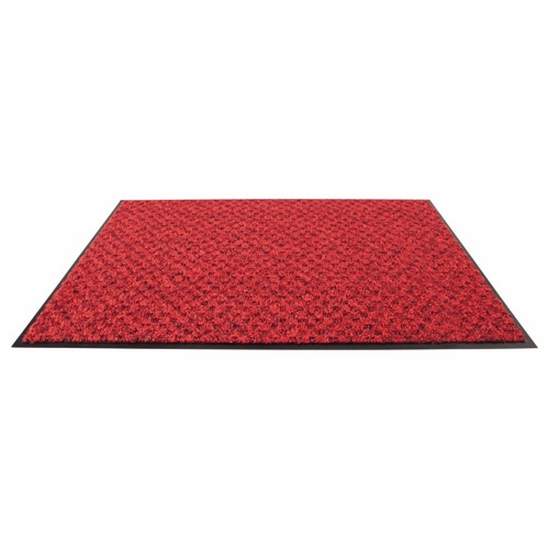 テラモト 玄関マット ハイペアロン 屋内用 900×1800mm ワインレッド MR-038-048-6 1枚