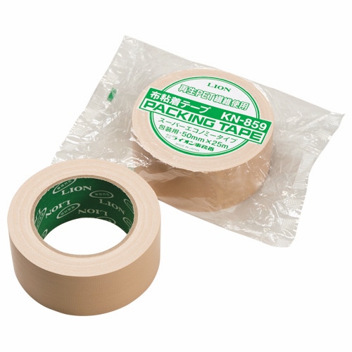 ライオン事務器 再生PET布テープ 50mm×25m KN-859 1巻