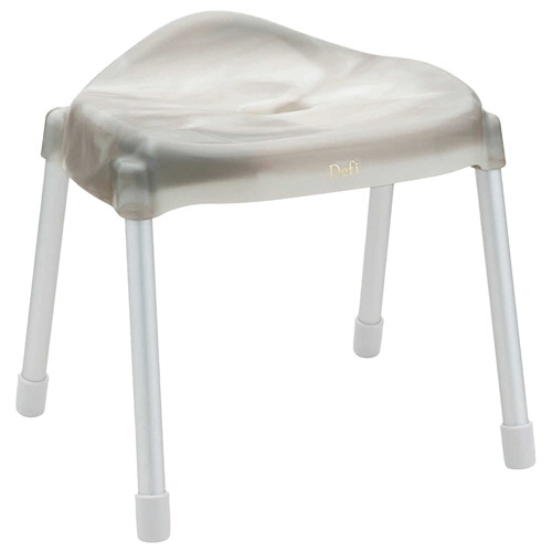 レック　デフィ　アルミ風呂いすワイド　３２ｃｍ　スモーク　ＢＢ－３７１　１個