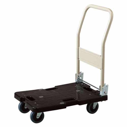 TANOSEE 樹脂運搬車(4輪自在) 120kg荷重 1台