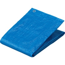 TANOSEE 軽量ブルーシート アルミハトメ 1700×2600mm 1枚