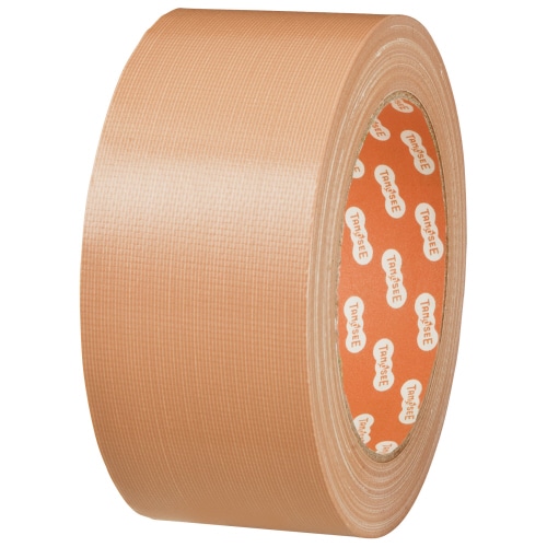 TANOSEE 再生PET布テープ 50mm×25m 厚み約0.20mm 1巻