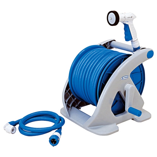 タカギ ホースリールセット パワーリールα 20m RK320FJAP 1台