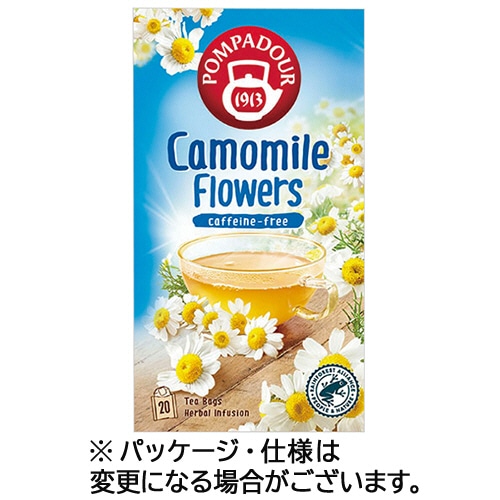 ポンパドール ハーブティー カモミールフラワー 1箱(20バッグ)