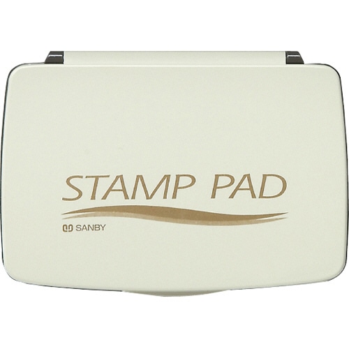 サンビー 顔料系スタンプ台 中型 金 SA-28 1個