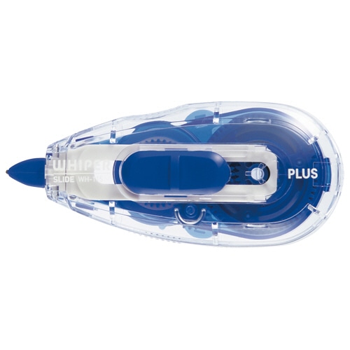 プラス 修正テープ ホワイパースライド(トライアル) 5mm幅×5m ブルー WH-115-5M 1個