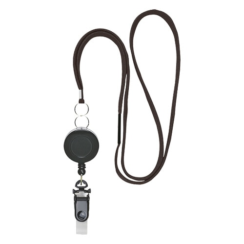 ソニック リール式吊り下げひも 黒 NF-569-D 1本