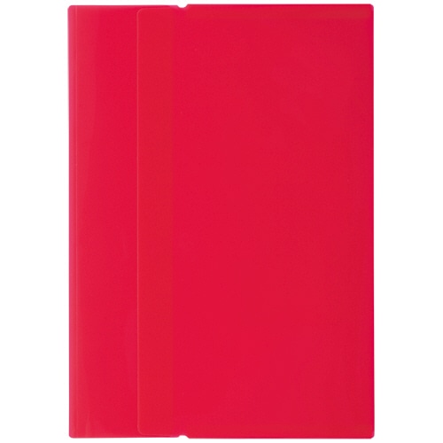 リヒトラブ ワンタッチホルダー A4 赤 F-3445-3 1パック(4枚)