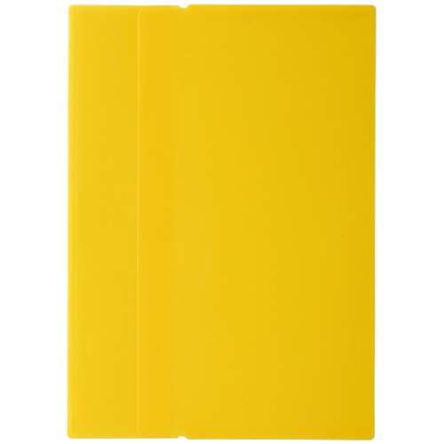 リヒトラブ ワンタッチホルダー A4 黄 F-3445-5 1パック(4枚)