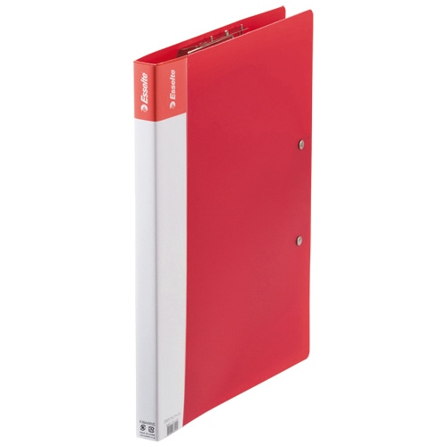 エセルテ PPダブル Z式ファイル A4(見開きA3) レッド 626113 1冊
