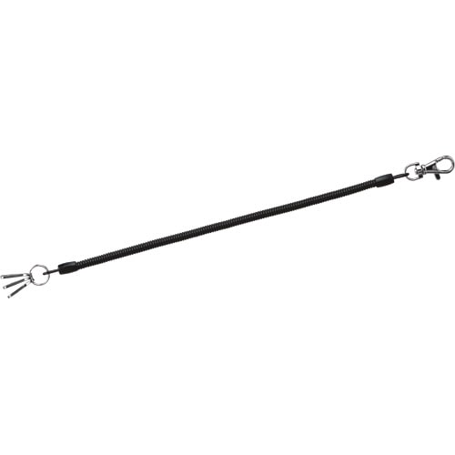 レイメイ藤井 コイルキーチェーン 14-50cm ブラック GLK253B 1個