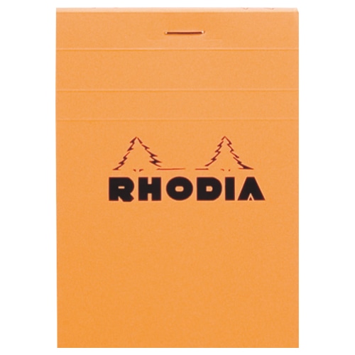 ロディア ブロックロディア No.12 120×85mm 5mm方眼 オレンジ 80枚 cf12200 1冊