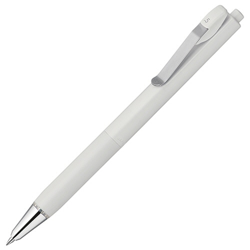ゼブラ 油性ボールペン ブレンU 0.5mm 黒 (軸色:白) BAS87-W 1本