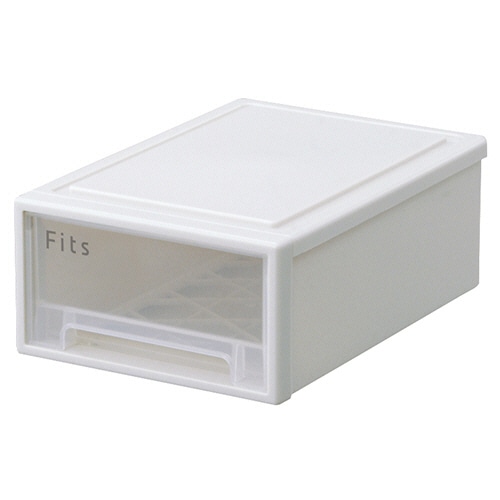 天馬 Fits フィッツケース 27-18 ホワイトクリア 1個