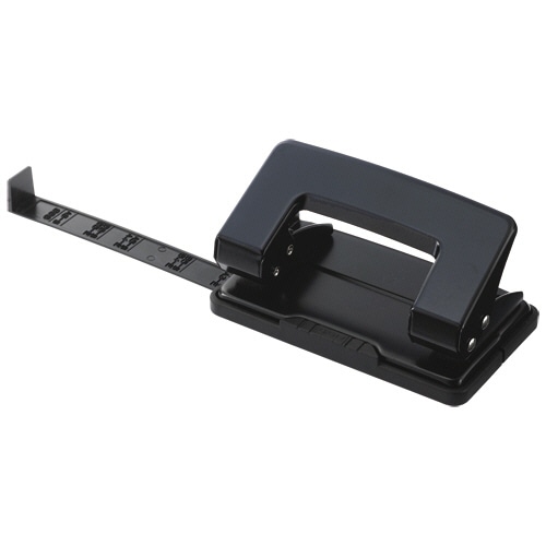 ＴＡＮＯＳＥＥ　２穴パンチ　１０枚穿孔　ブラック　１台