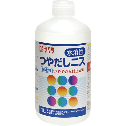 サクラクレパス サクラつやだしニス 1L KV1000N 1本