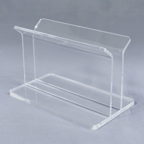 スマイル　アクリル製　メニュースタンド　シングル　１個